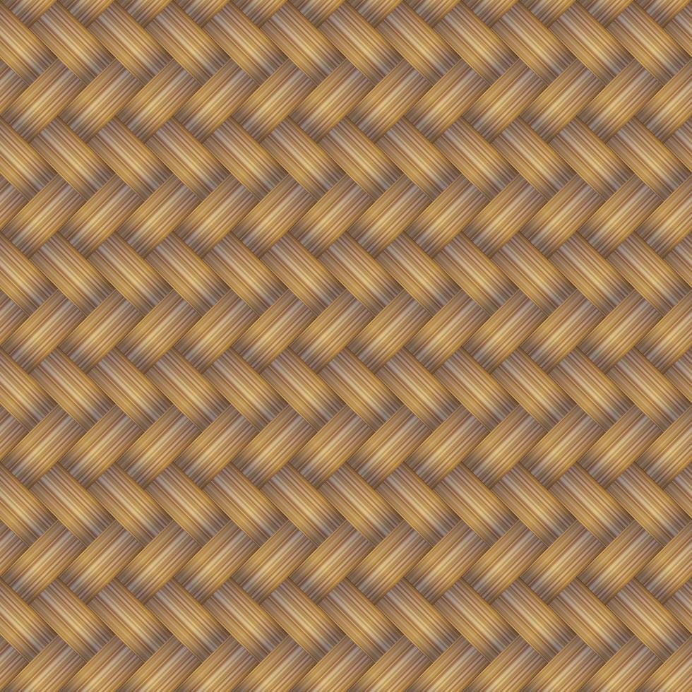 Wicker shades seamless pattern vector