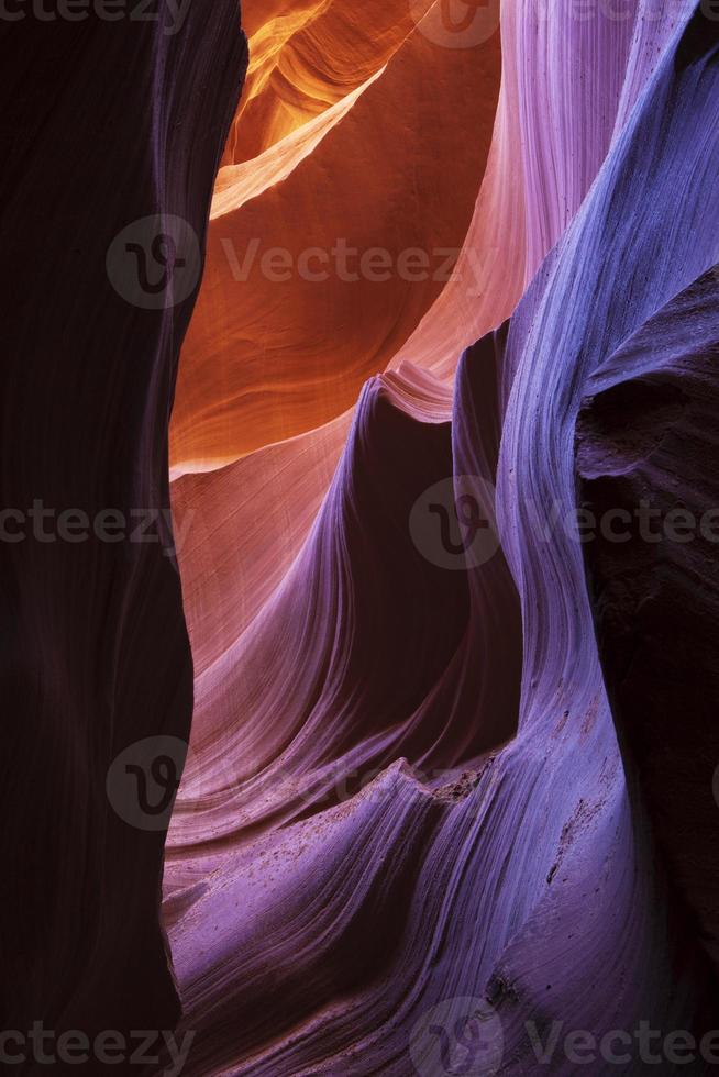colores del cañón de ranura de antílope foto