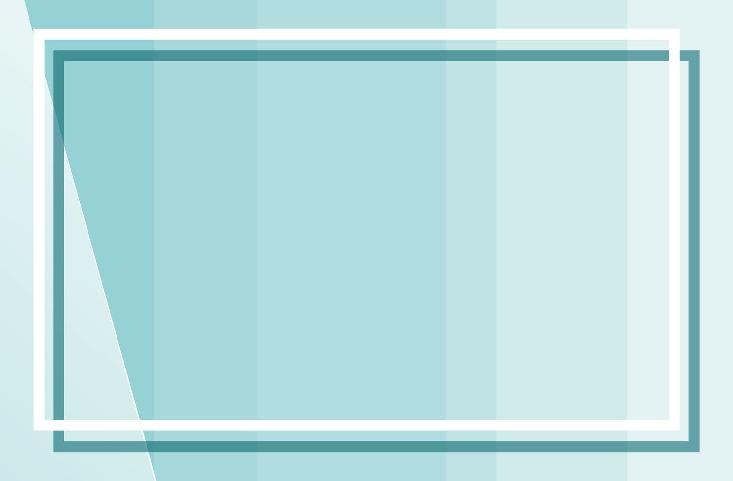 fondo azul con marco rectangular vector