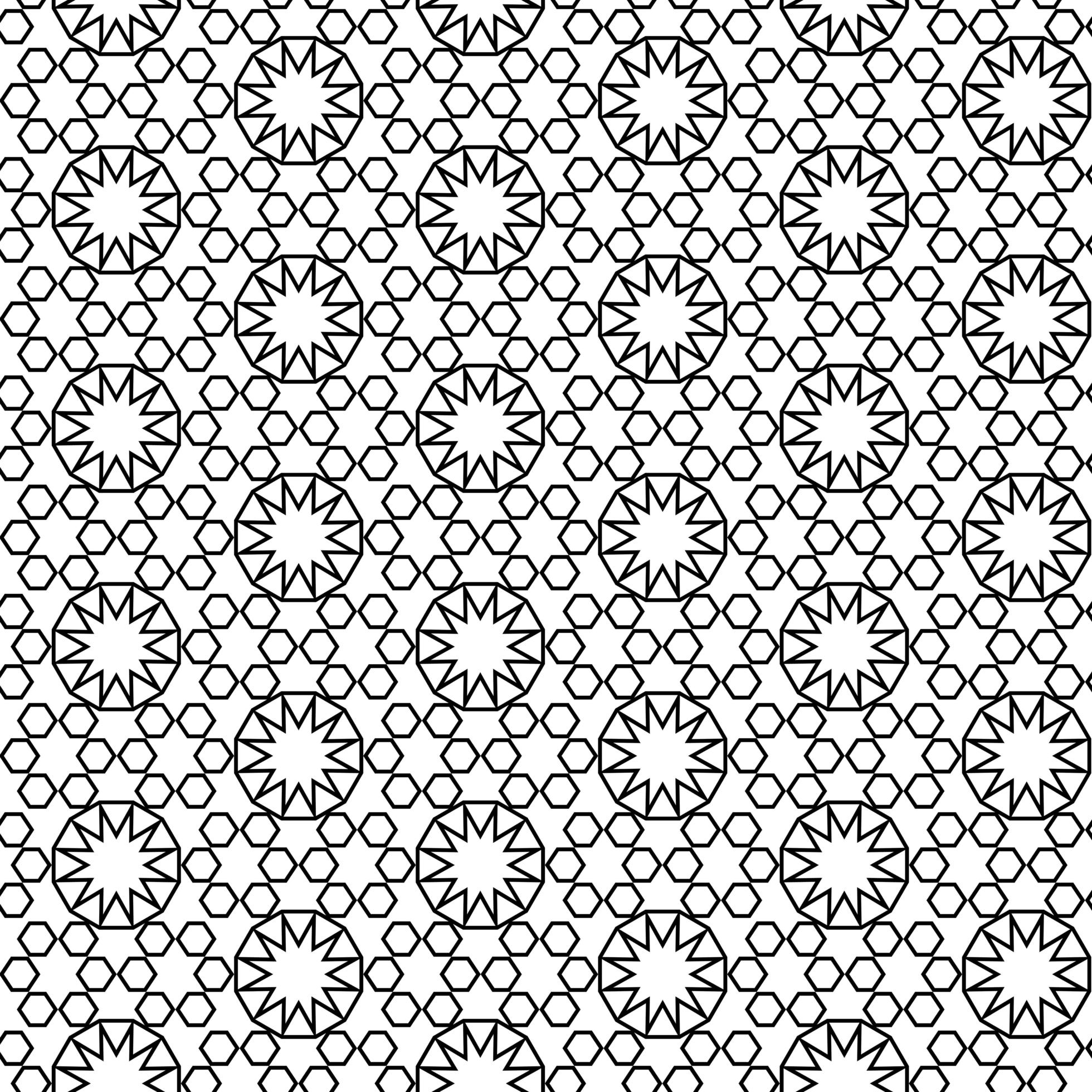 Seamless abstract geometric star pattern 1156235 Vector Art at Vecteezy