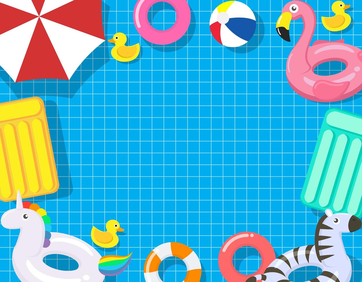 Pool party template with floats 1156237 Vector Art at Vecteezy Pool party template with floats 1156237 Vector Art at Vecteezy