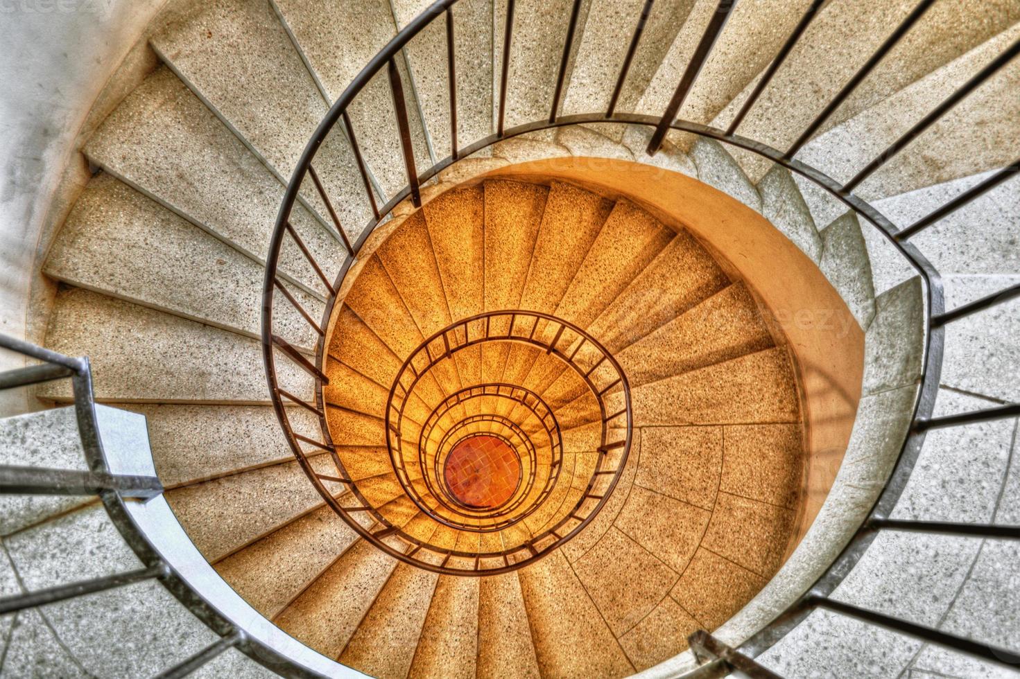 Spiral Staircase HDR photo
