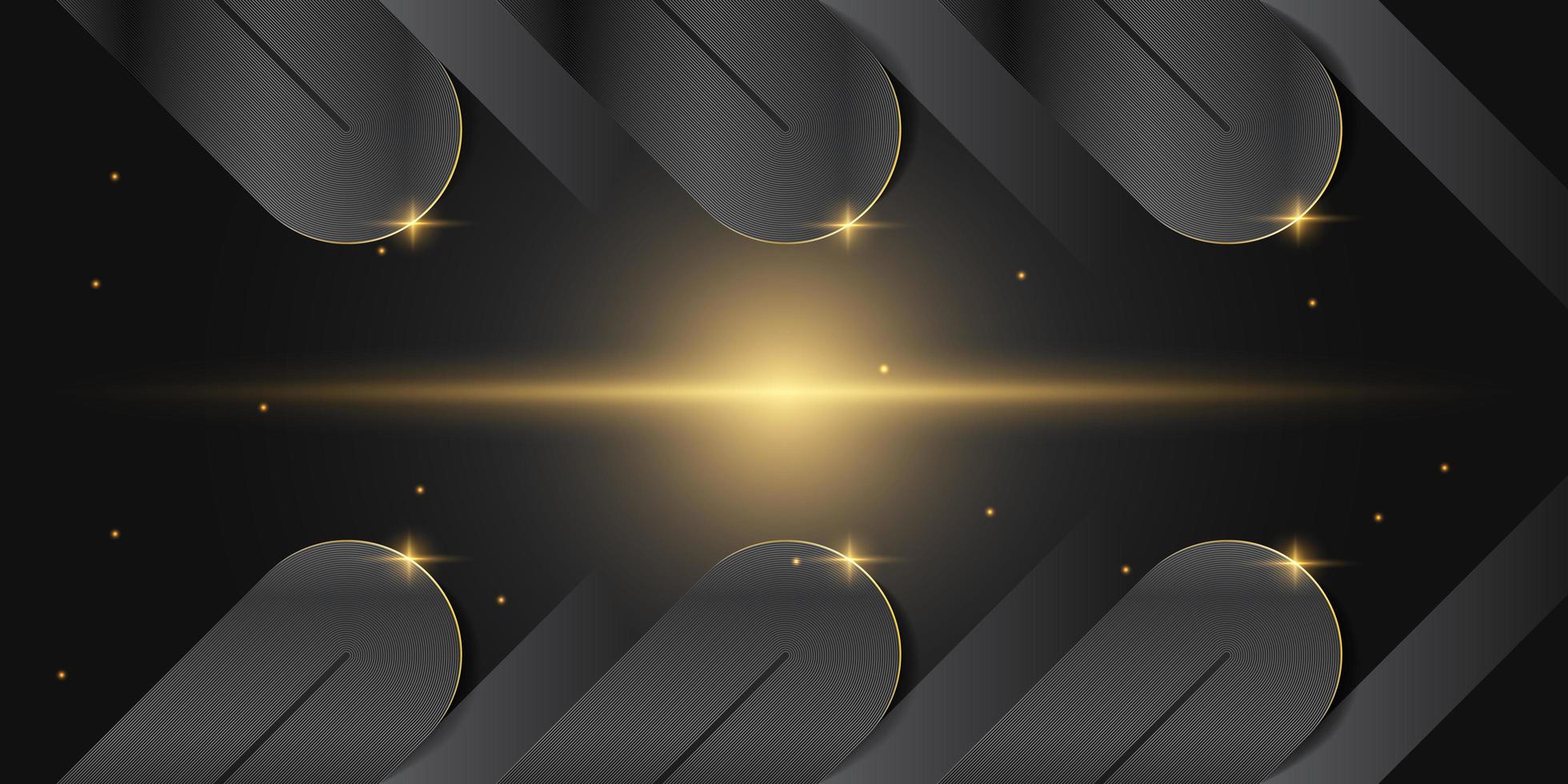Abstract geometric luxury background vector