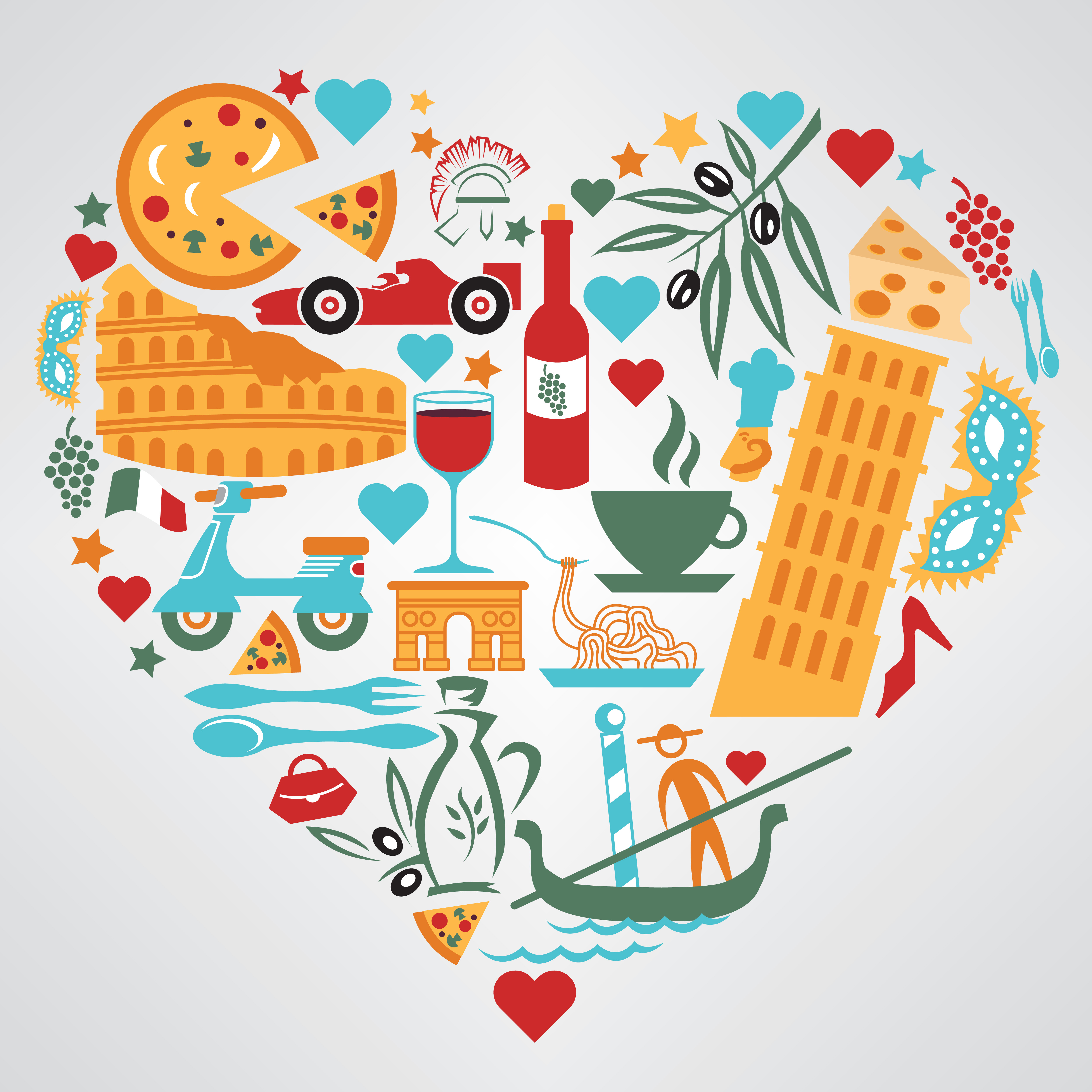 Italy Shape Free Vector Art (47 Free Downloads)