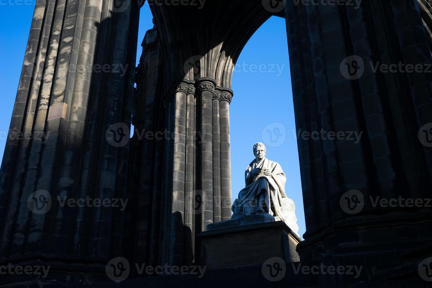 Walter Scott's monument. Edinburgh. Scotland. UK. photo