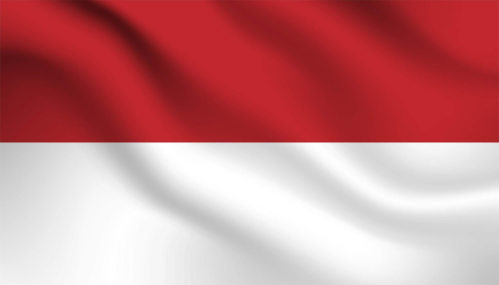 bandera de fondo de indonesia vector