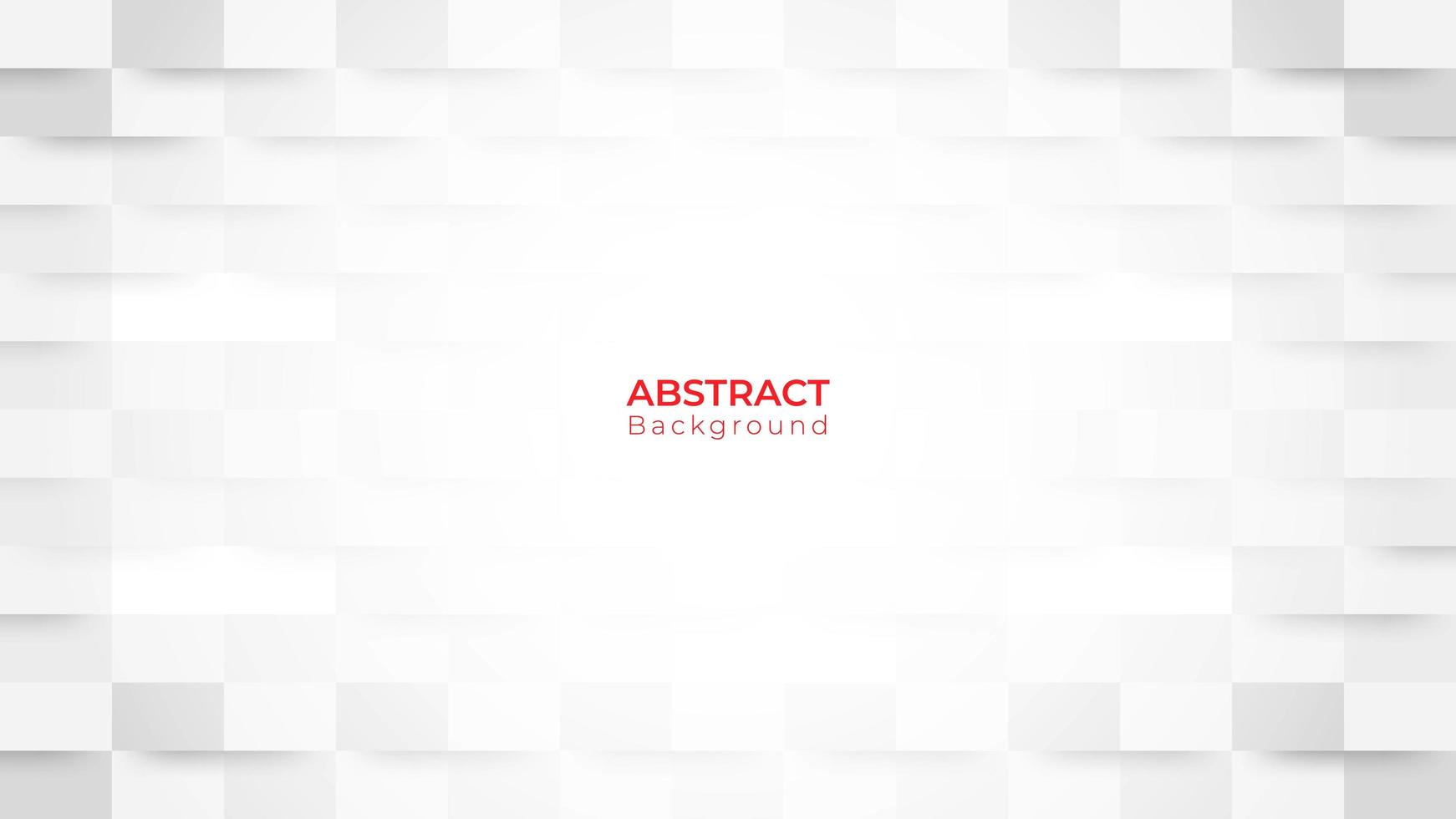 Fondo de estilo de corte de papel blanco abstracto vector