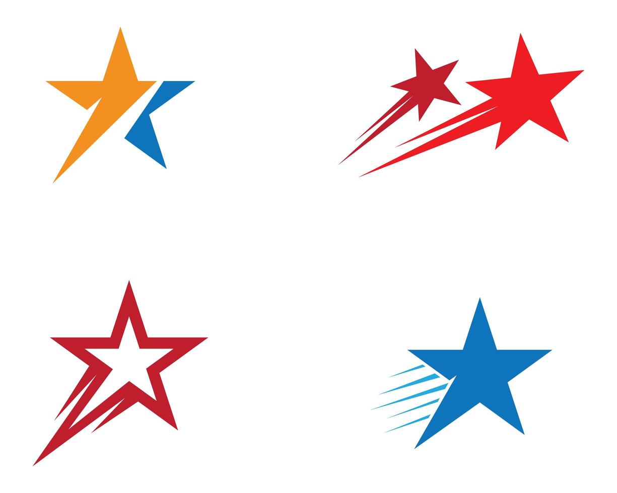 Star vector icon set