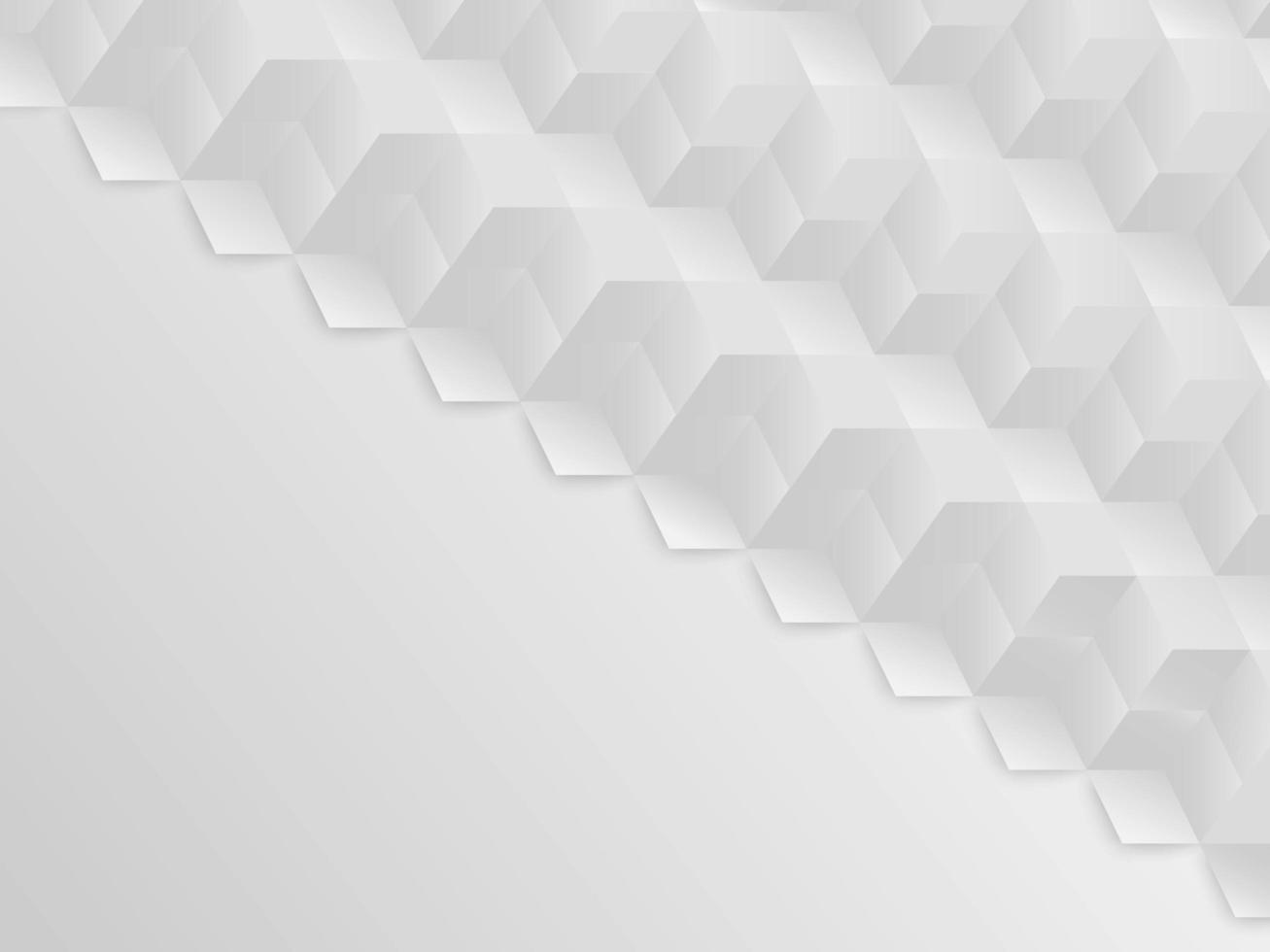 Abstract background in white and gray tones vector