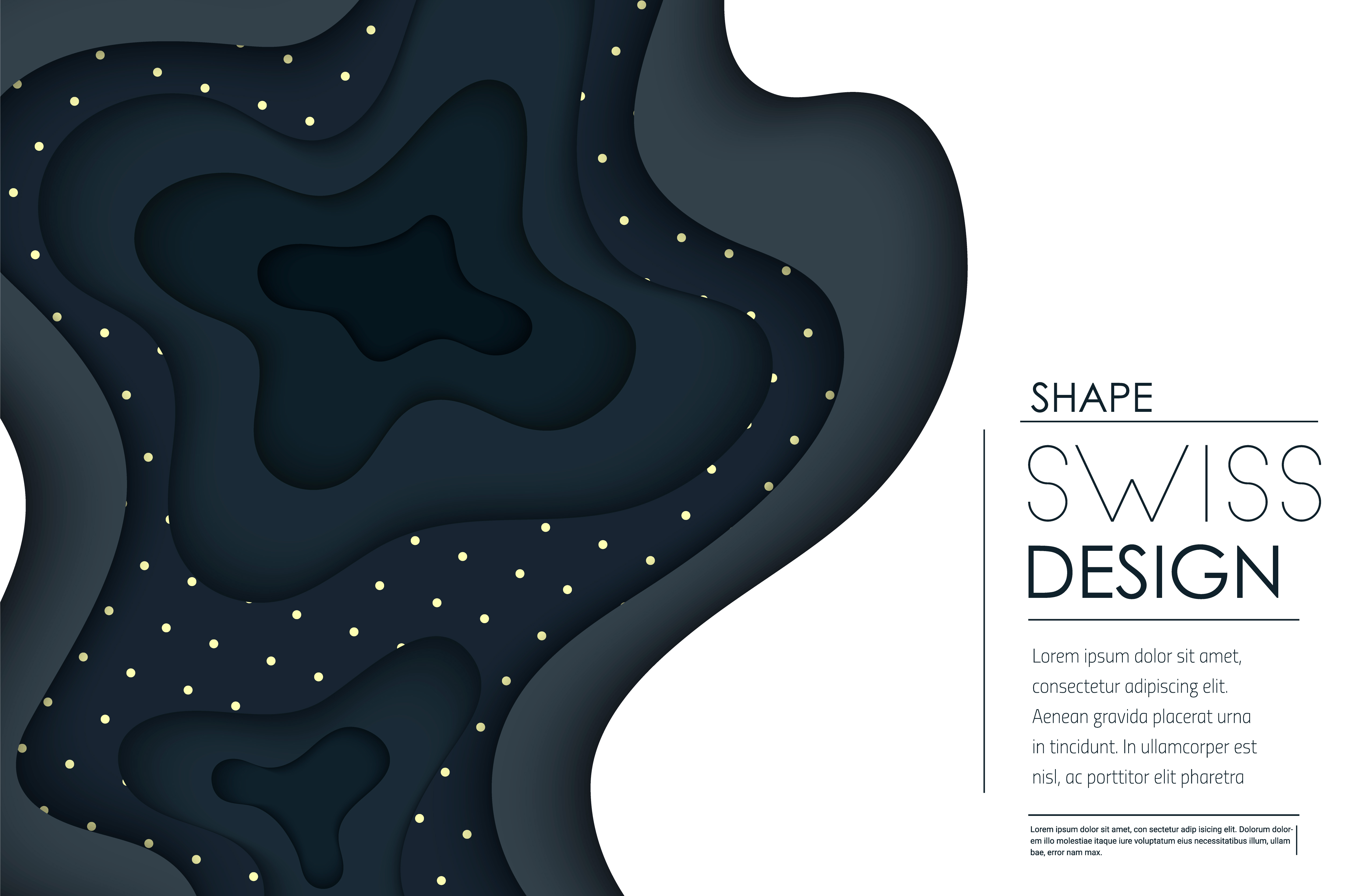 Download Blue wavy layered paper cut shapes on white - Download ...