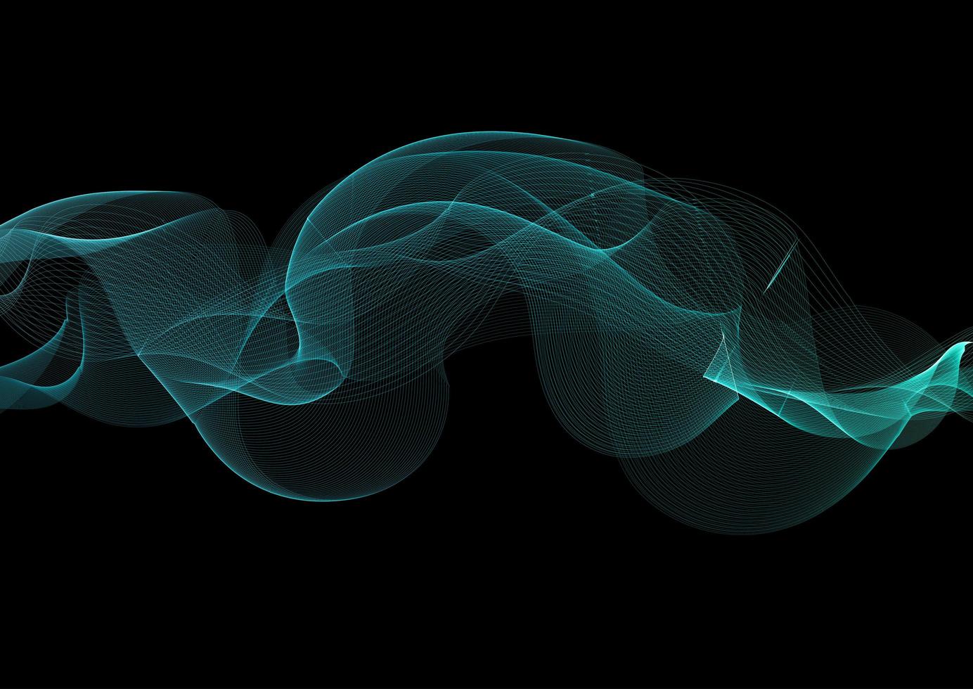 Abstract flowing lines background vector