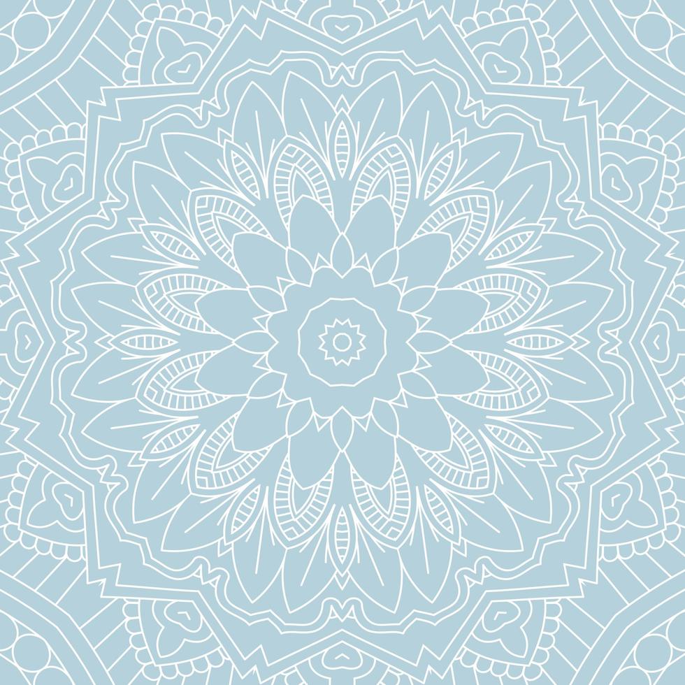 Decorative mandala background vector