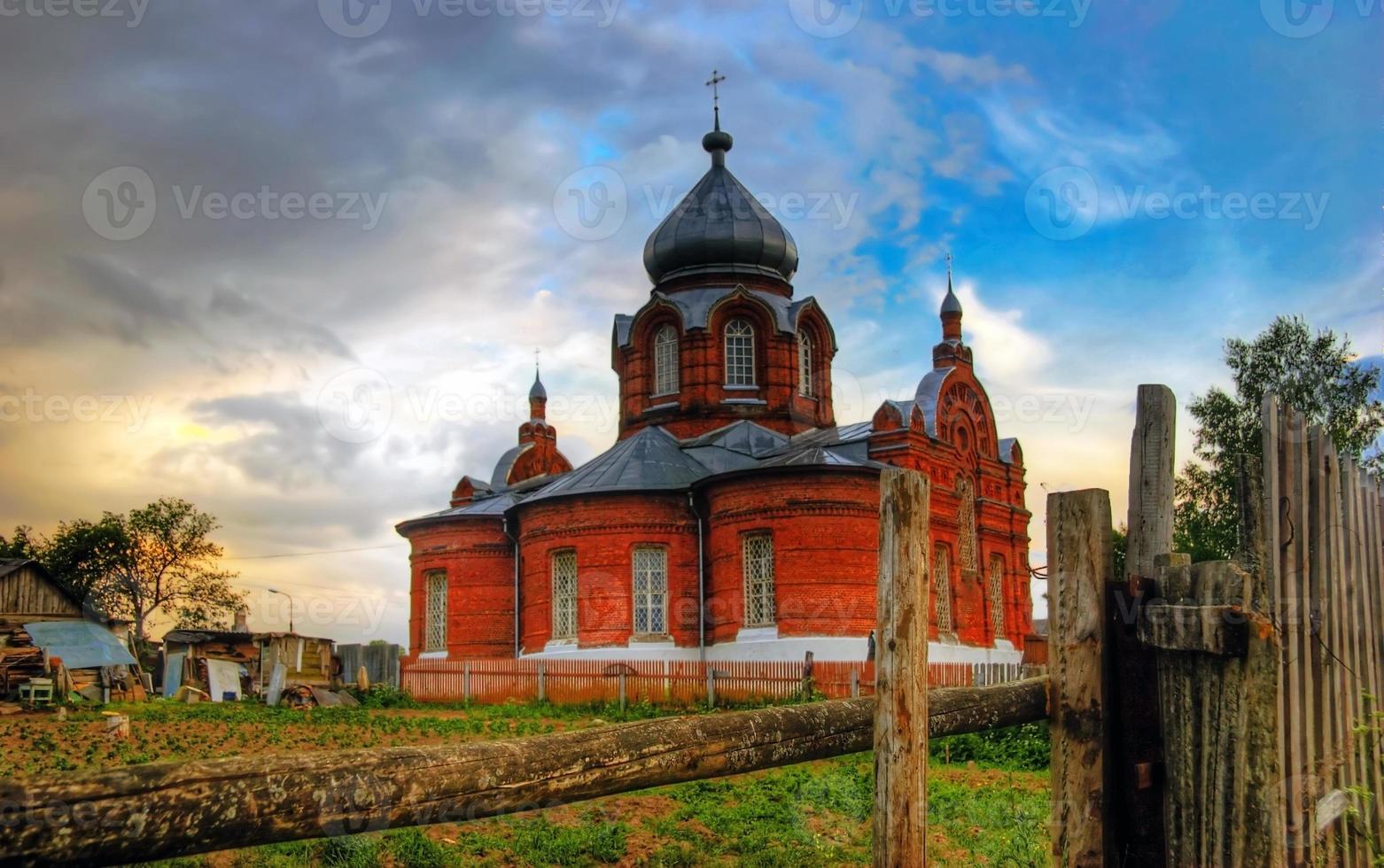 Old russian church photo