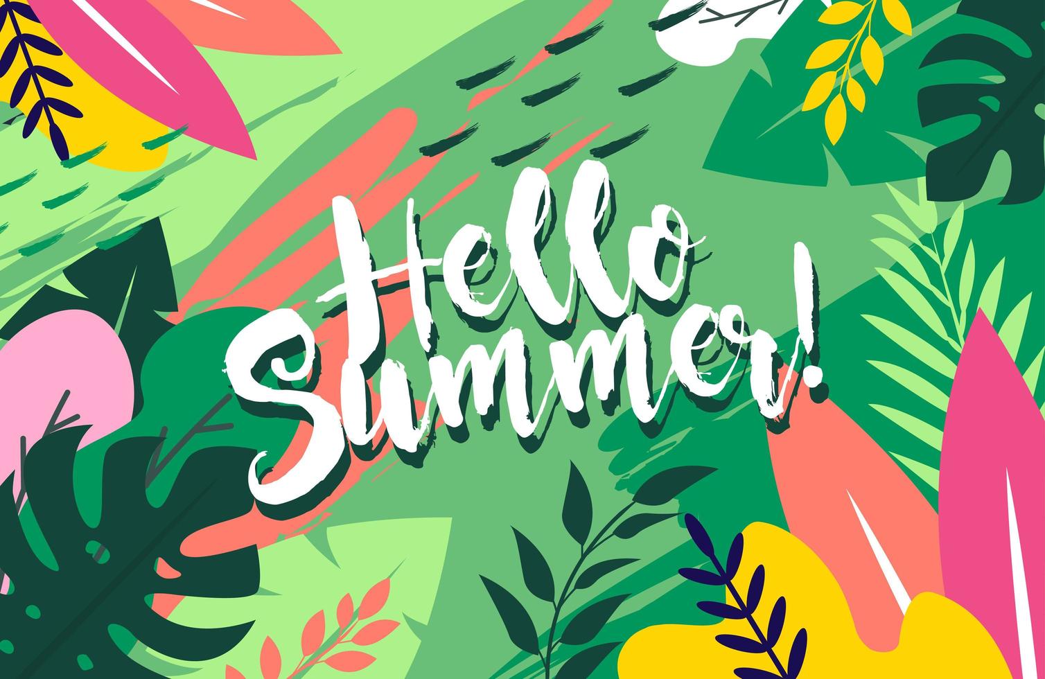 Abstract Background for summer  vector