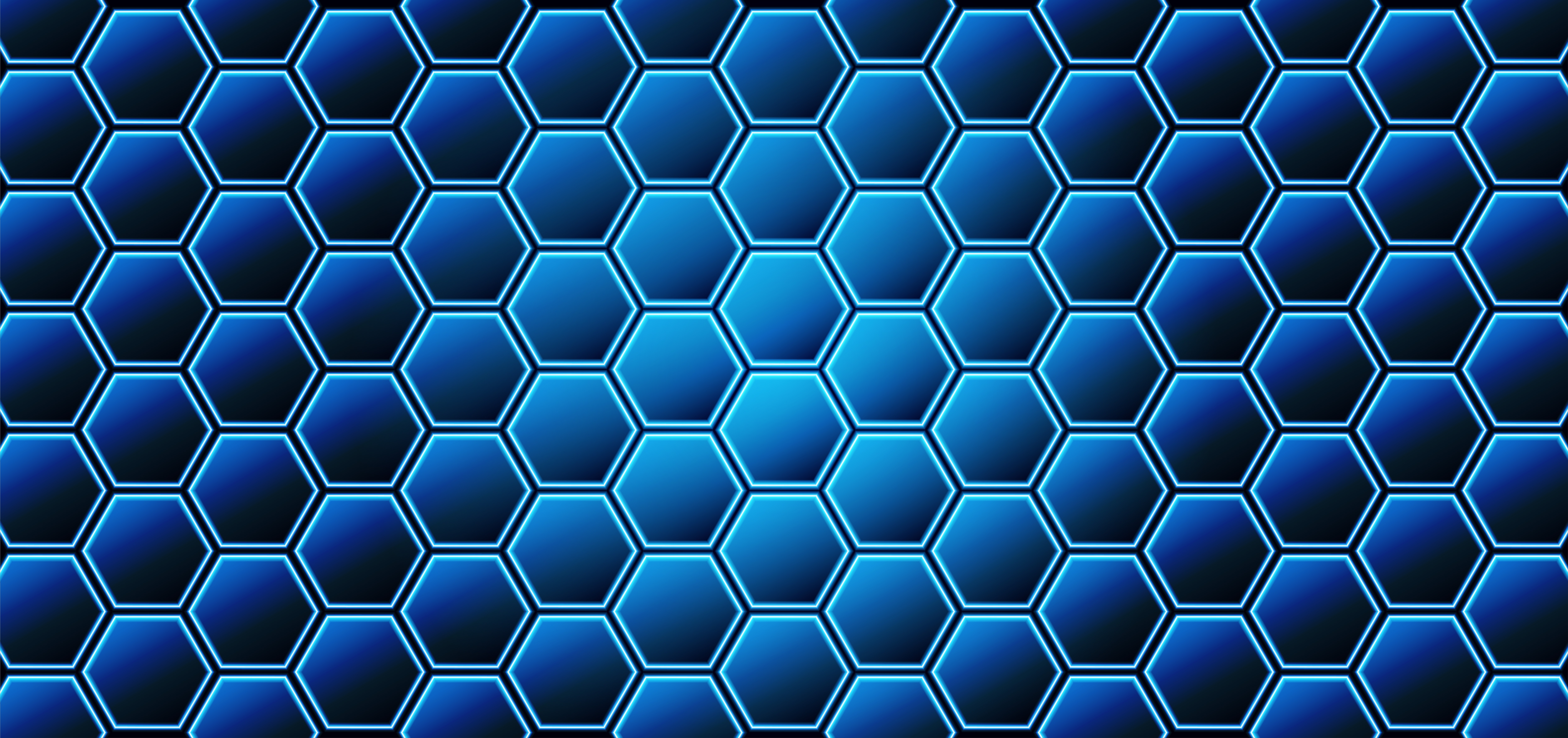Hexagon background 2024