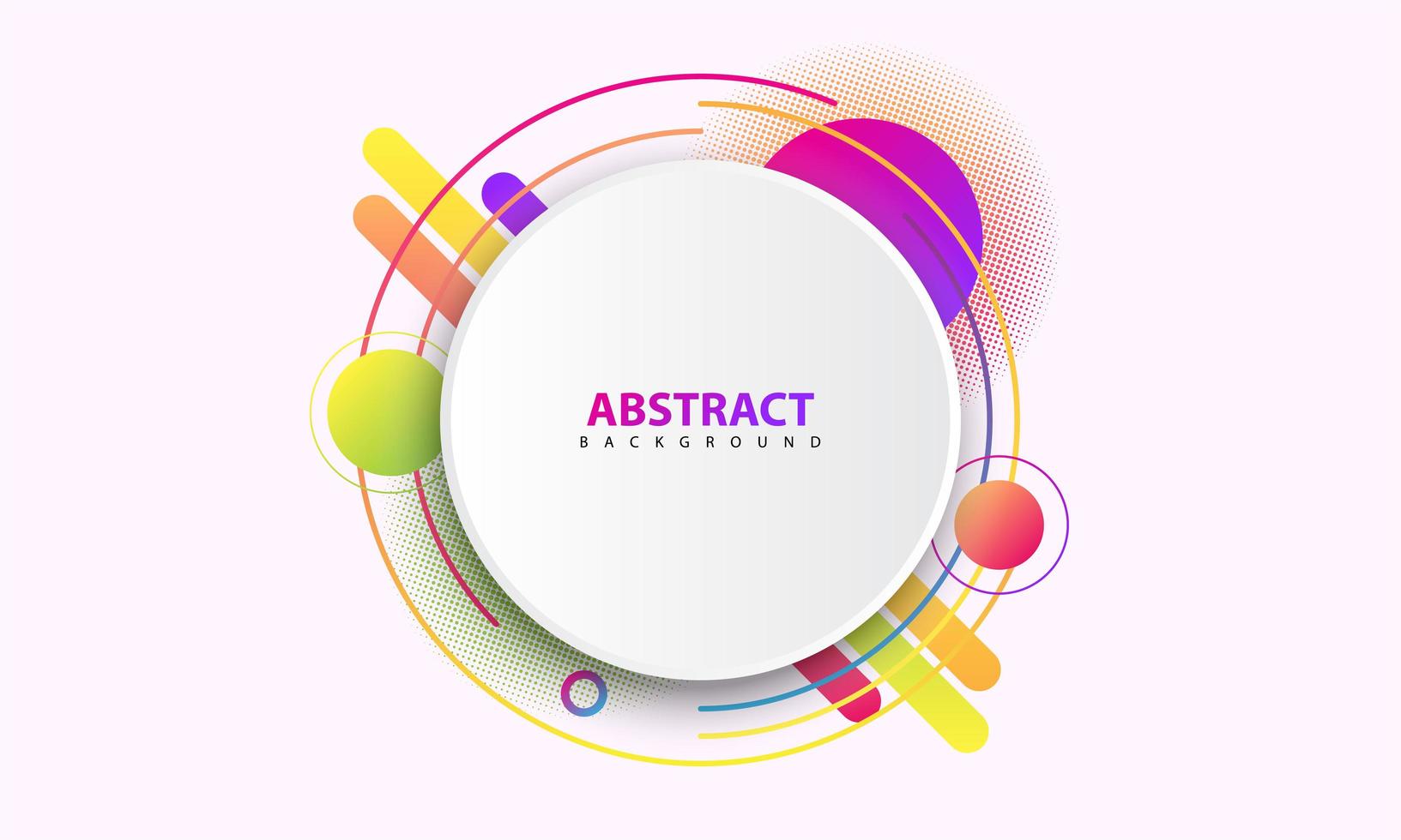 Colorful Abstract Geometric Background vector