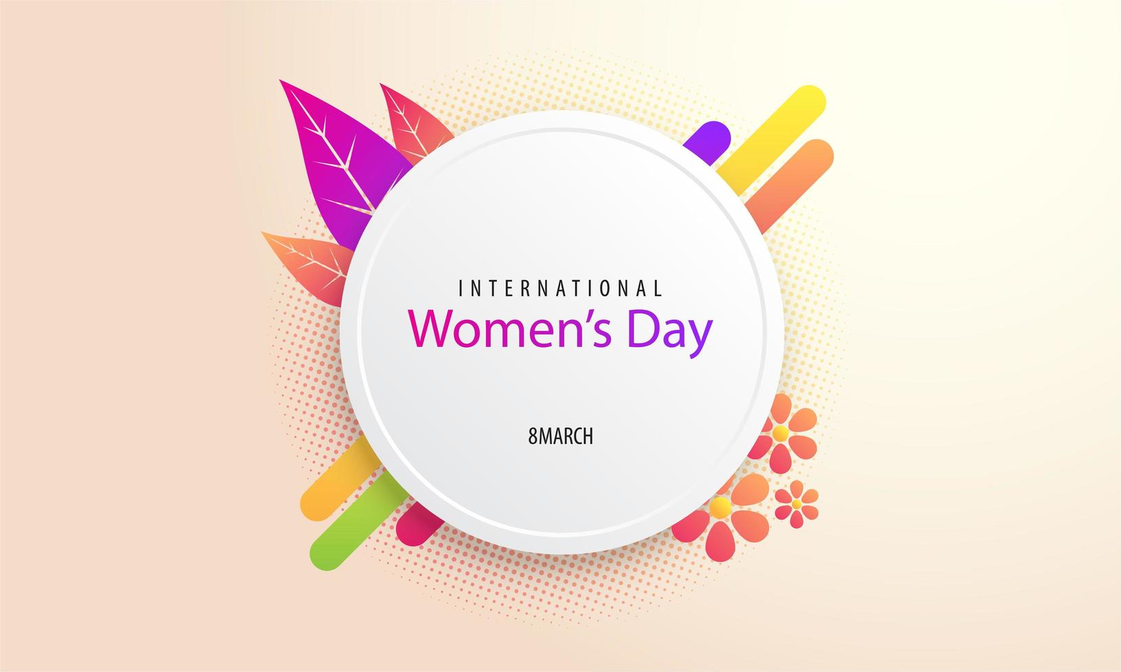 International Women's Day vector