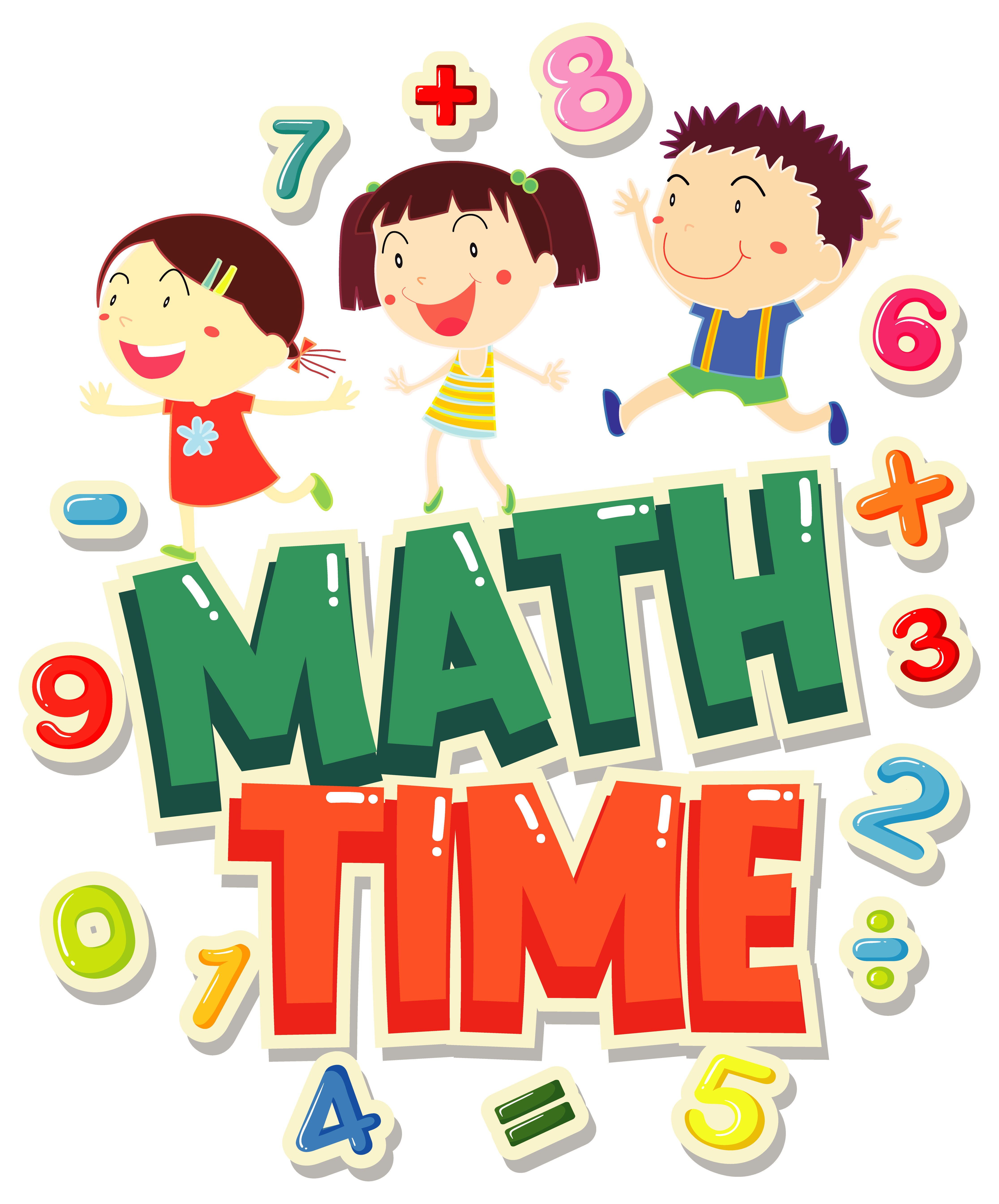 Math Time Vector Art, Icons, and Graphics for Free Download