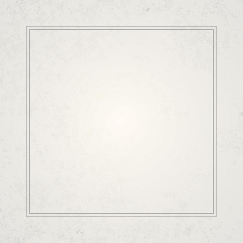 Gray double square frame and texture vector
