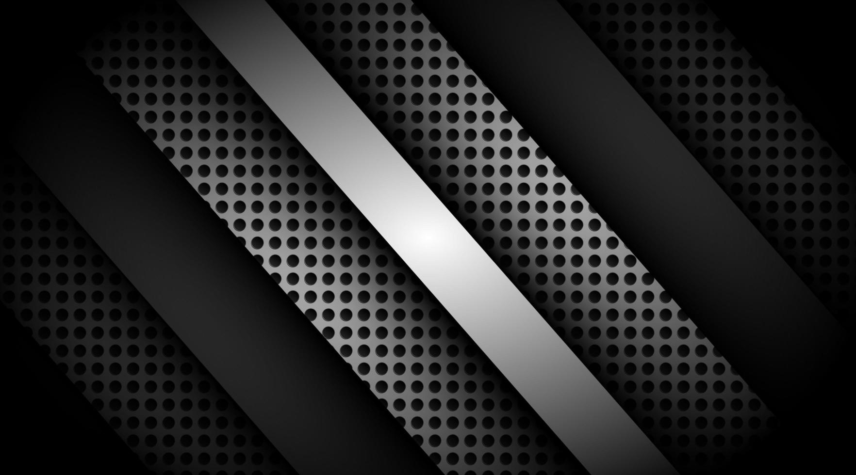 Dark overlapping 3D black and grey with silver background 1181742 Vector  Art at Vecteezy