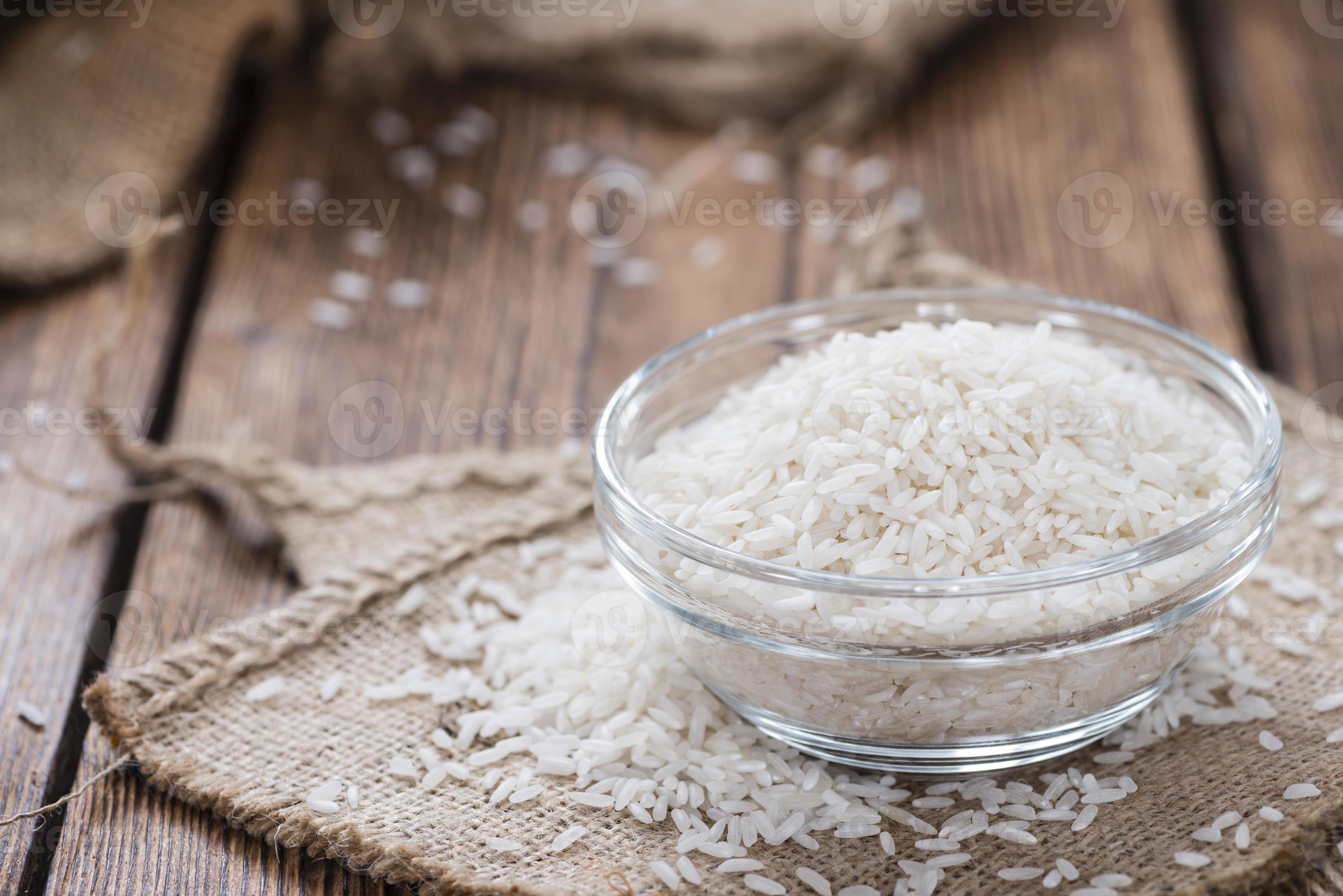 porción de arroz foto