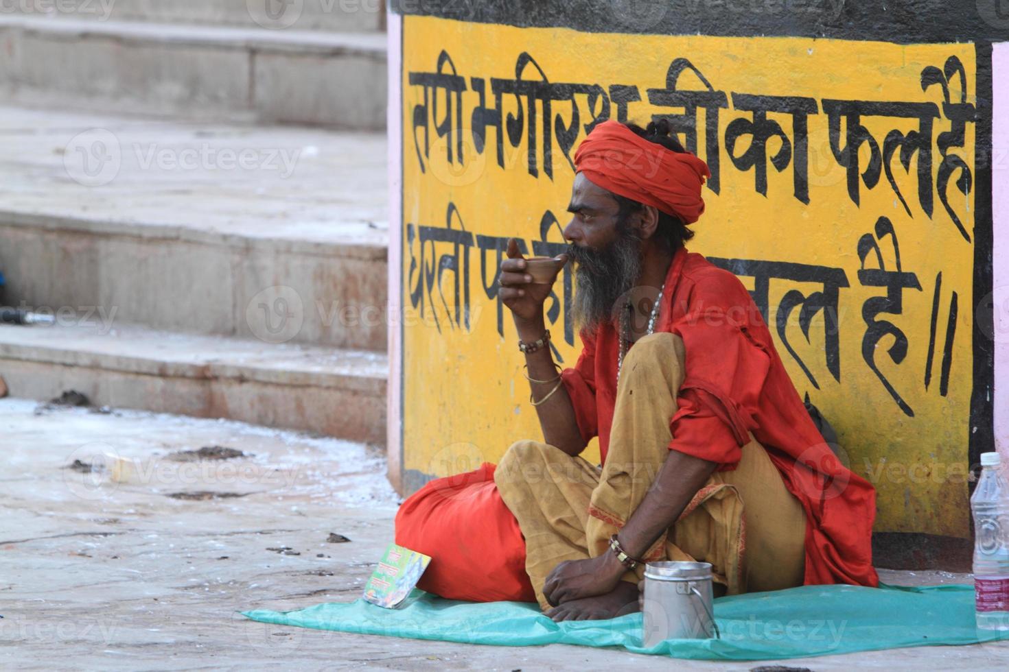 Heiliger Sadhu in Indien photo