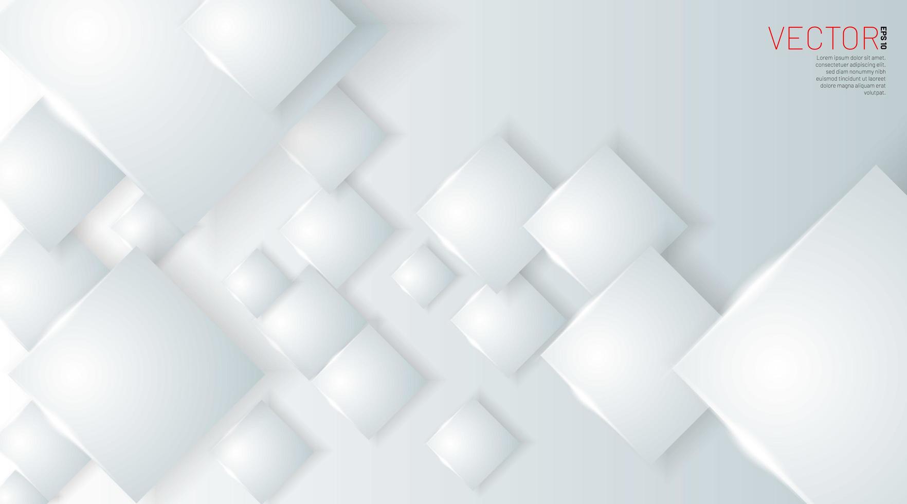 White Box Abstract Background vector