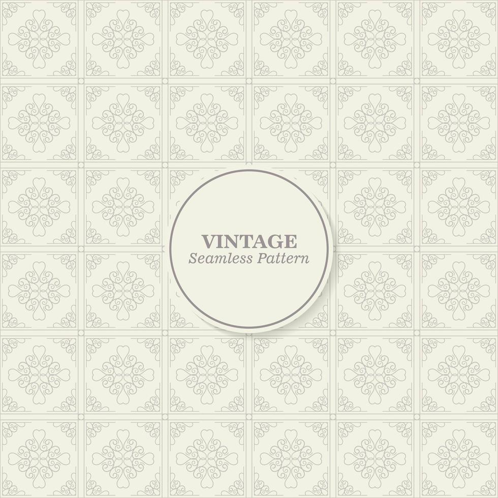 Retro seamless texture  vector