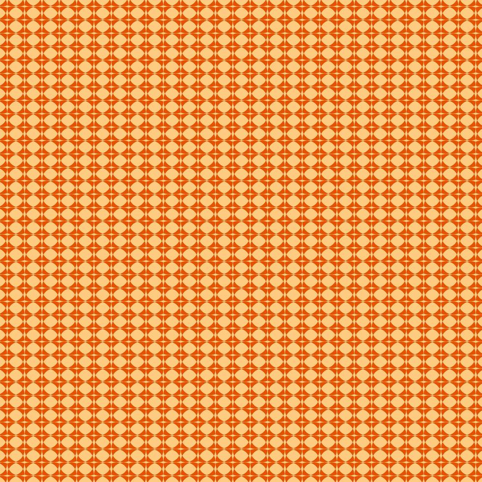 Orange Abstract Diamond Pattern vector