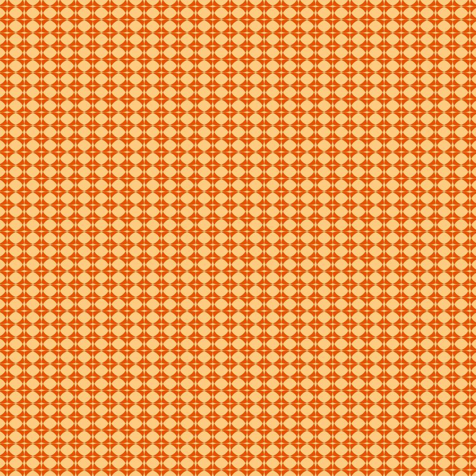 Orange Abstract Diamond Pattern vector