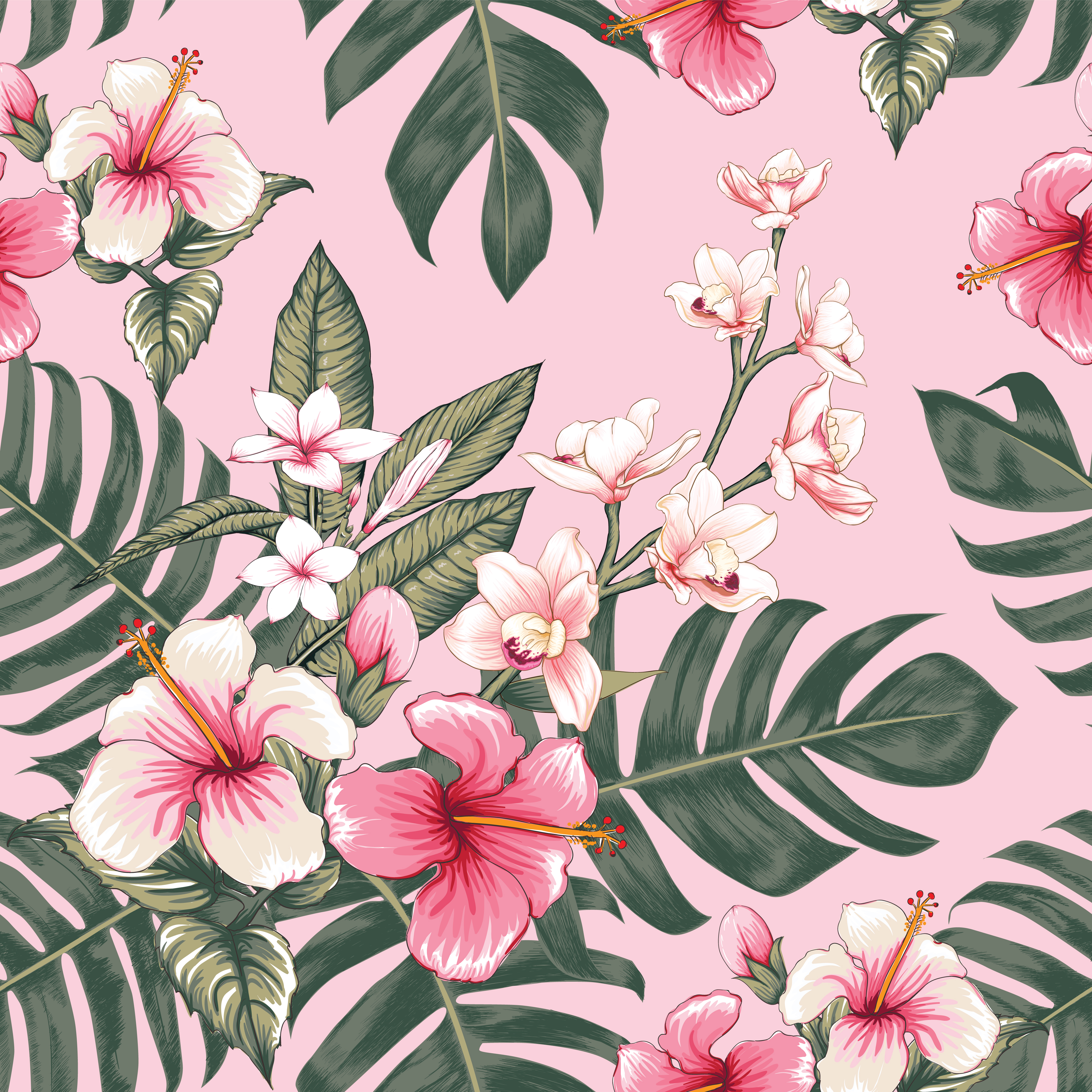 Free Free 215 Seamless Flower Pattern Svg SVG PNG EPS DXF File