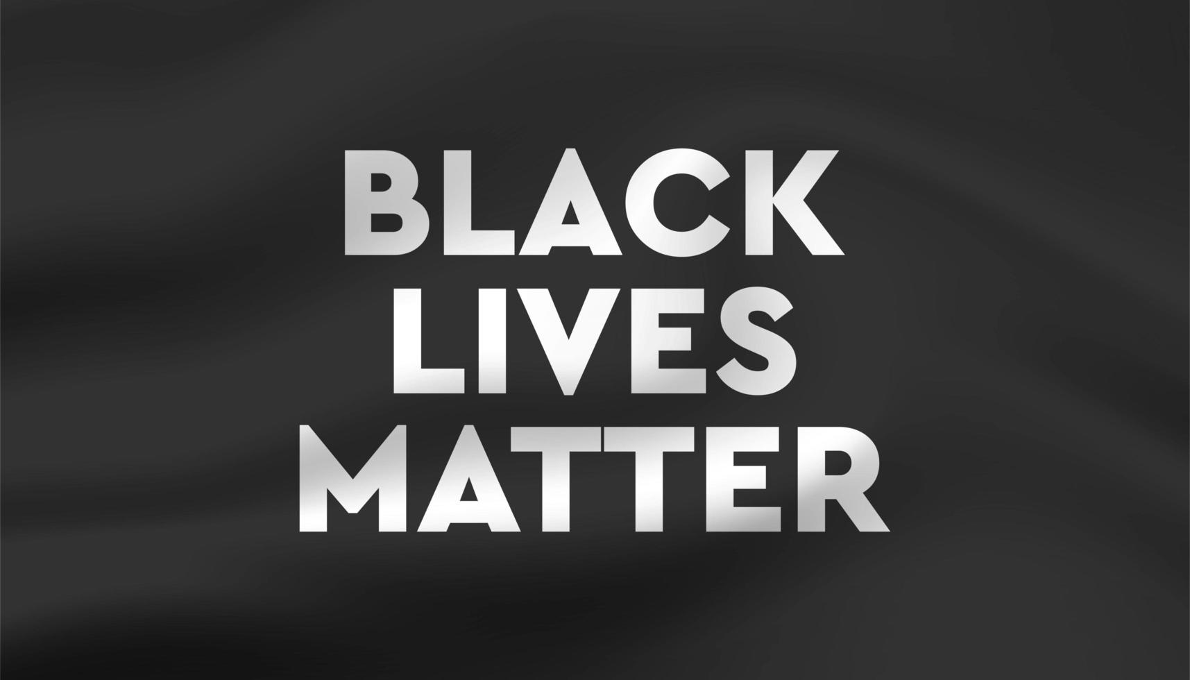 ''Black Lives Matter'' Flag Background vector