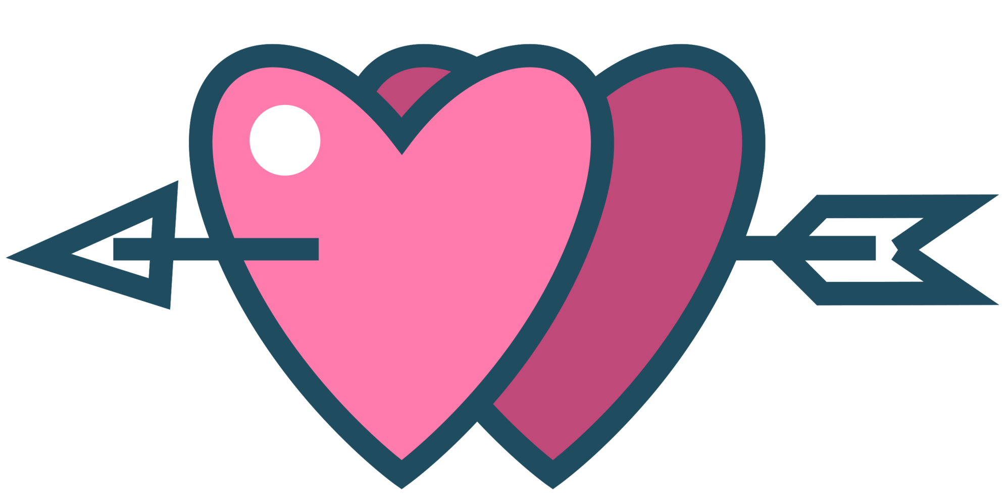 Heart with arrow  png