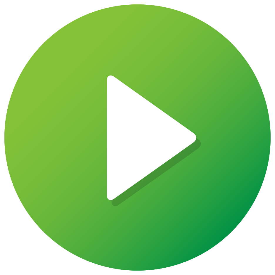 bouton de lecture vert png