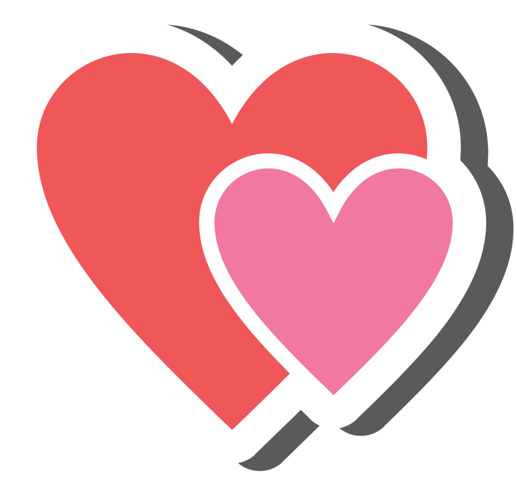 Heart sticker png