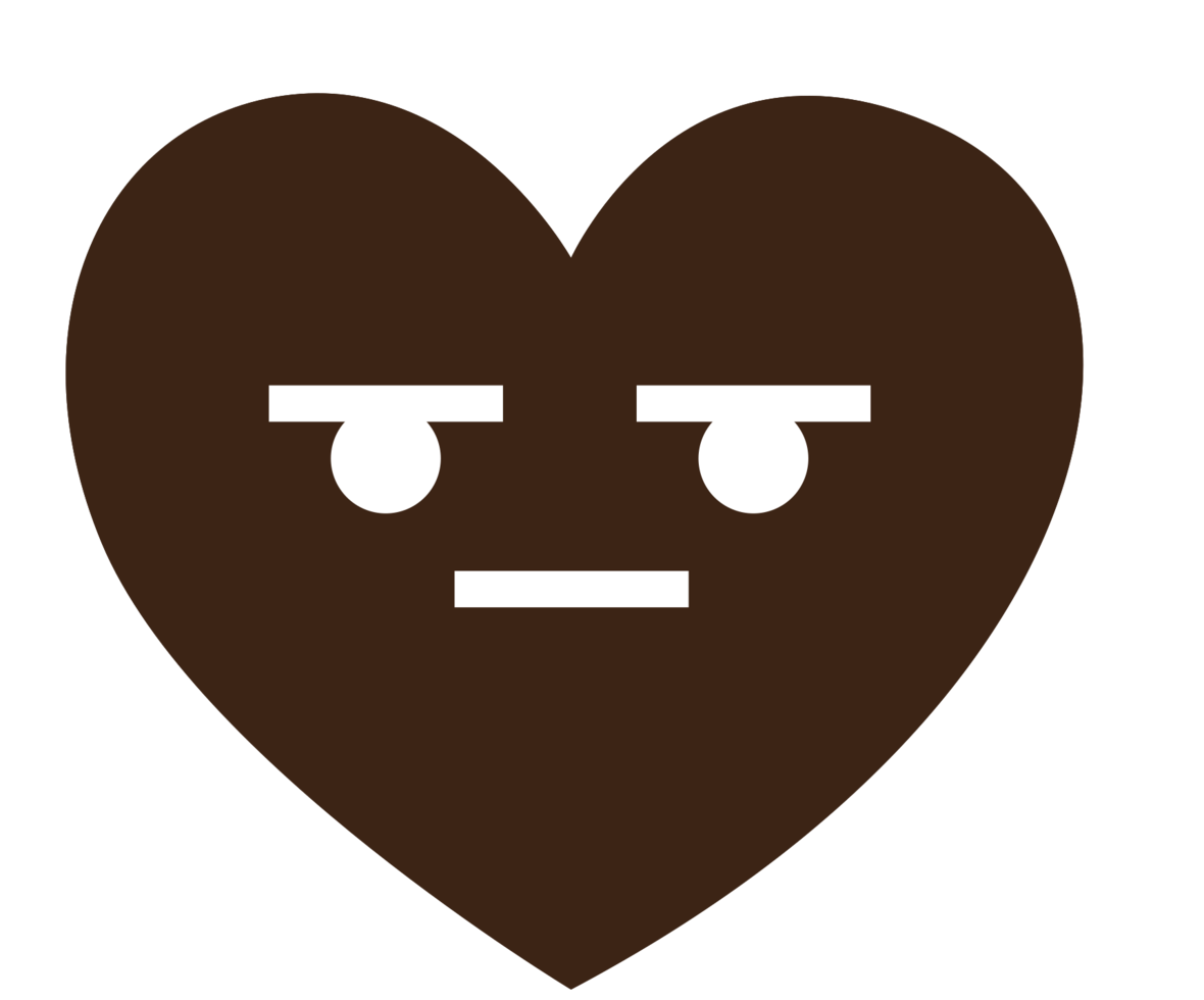 Heart emoji no expression png