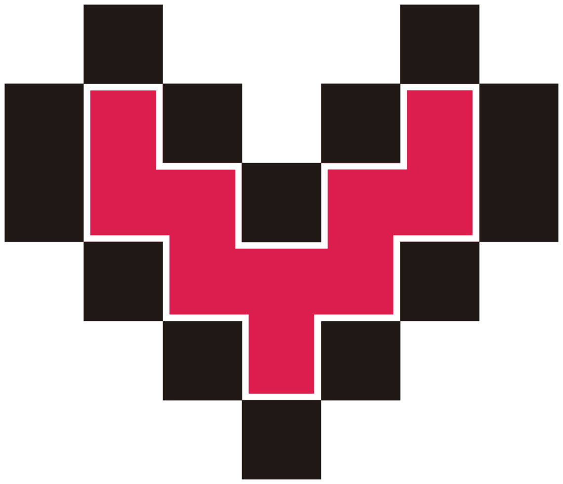 cuore pixelato png