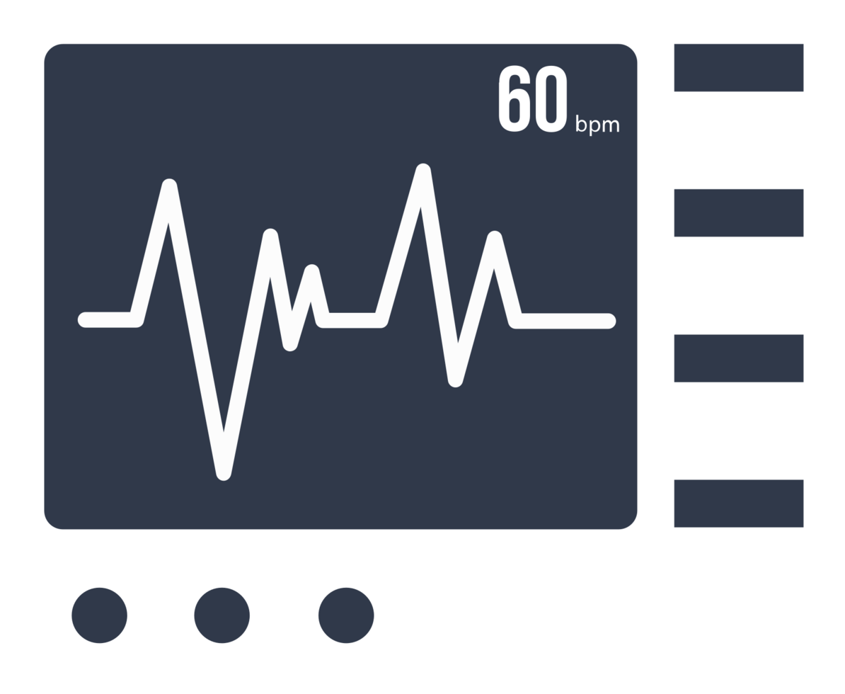 Monitor cardíaco png