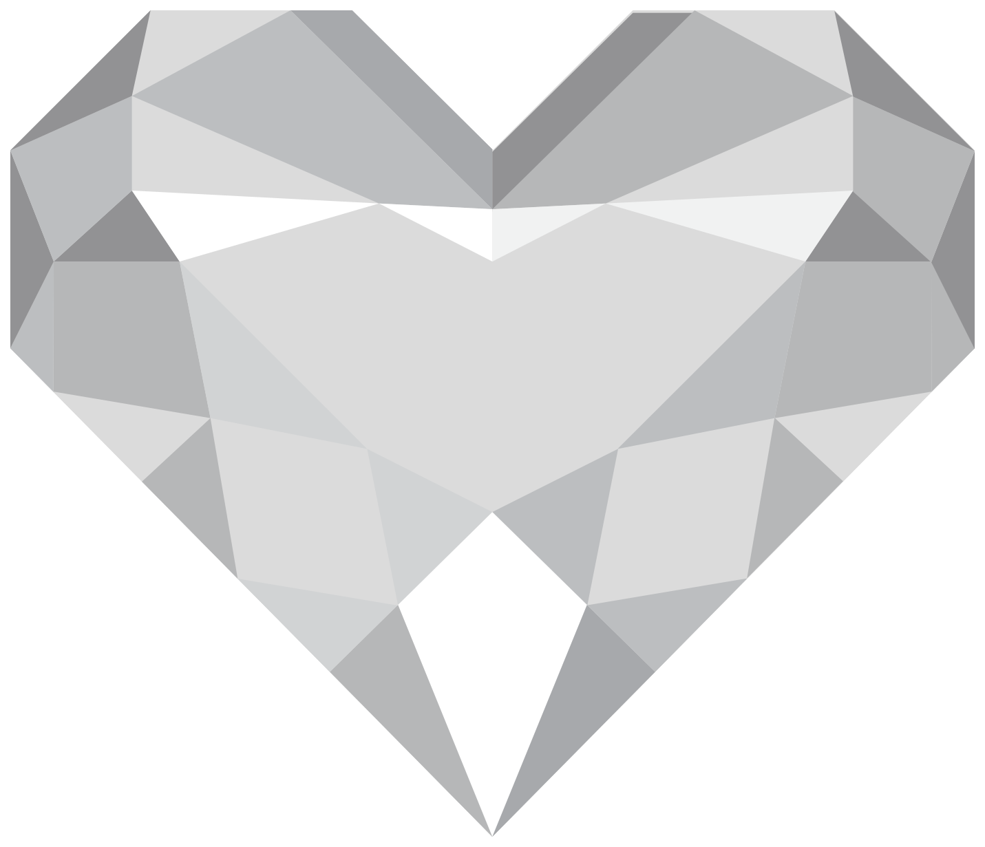 Free Heart Diamond Png With Transparent Background