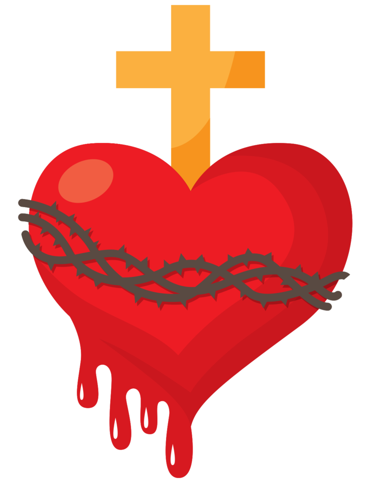 Sacred heart thorn png