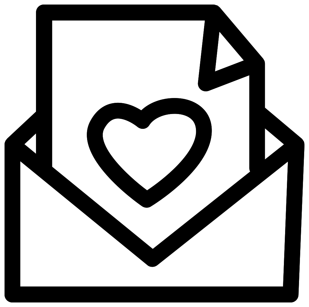 Free Heart Outline Letter Png With Transparent Background Free Heart Outline Letter Png With Transparent Background