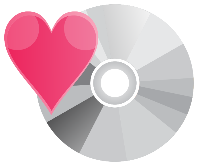 Heart disk png