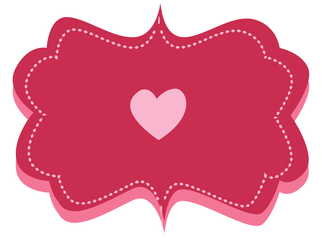 Love label png