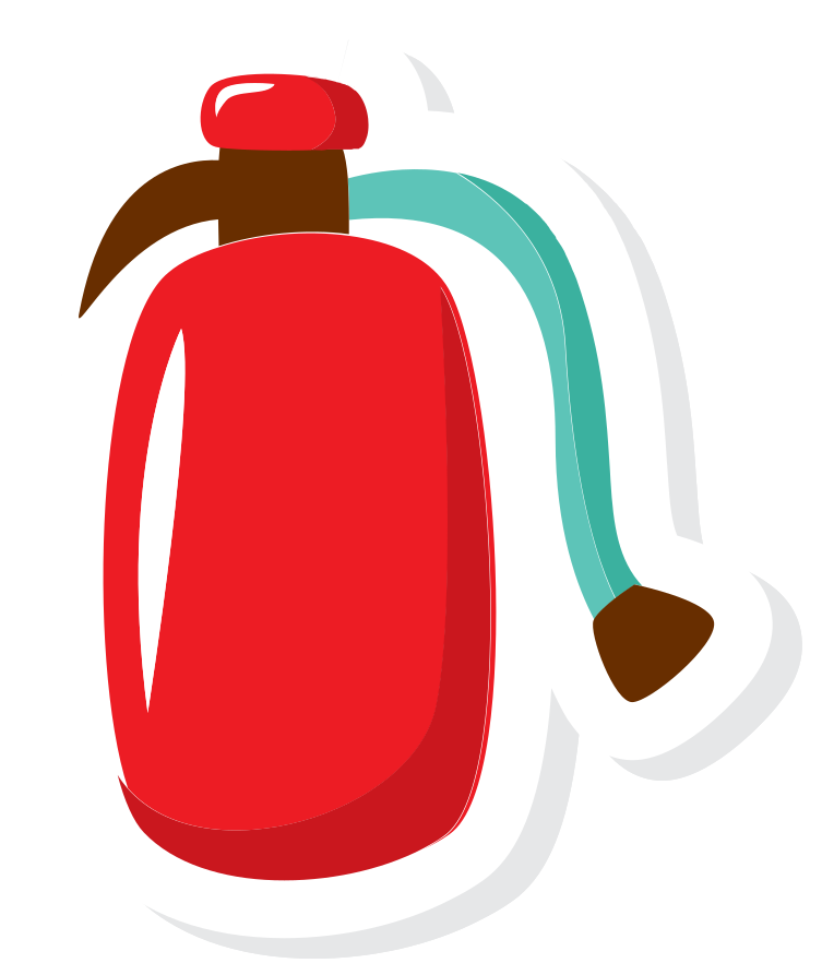 Fireman extinguisher png