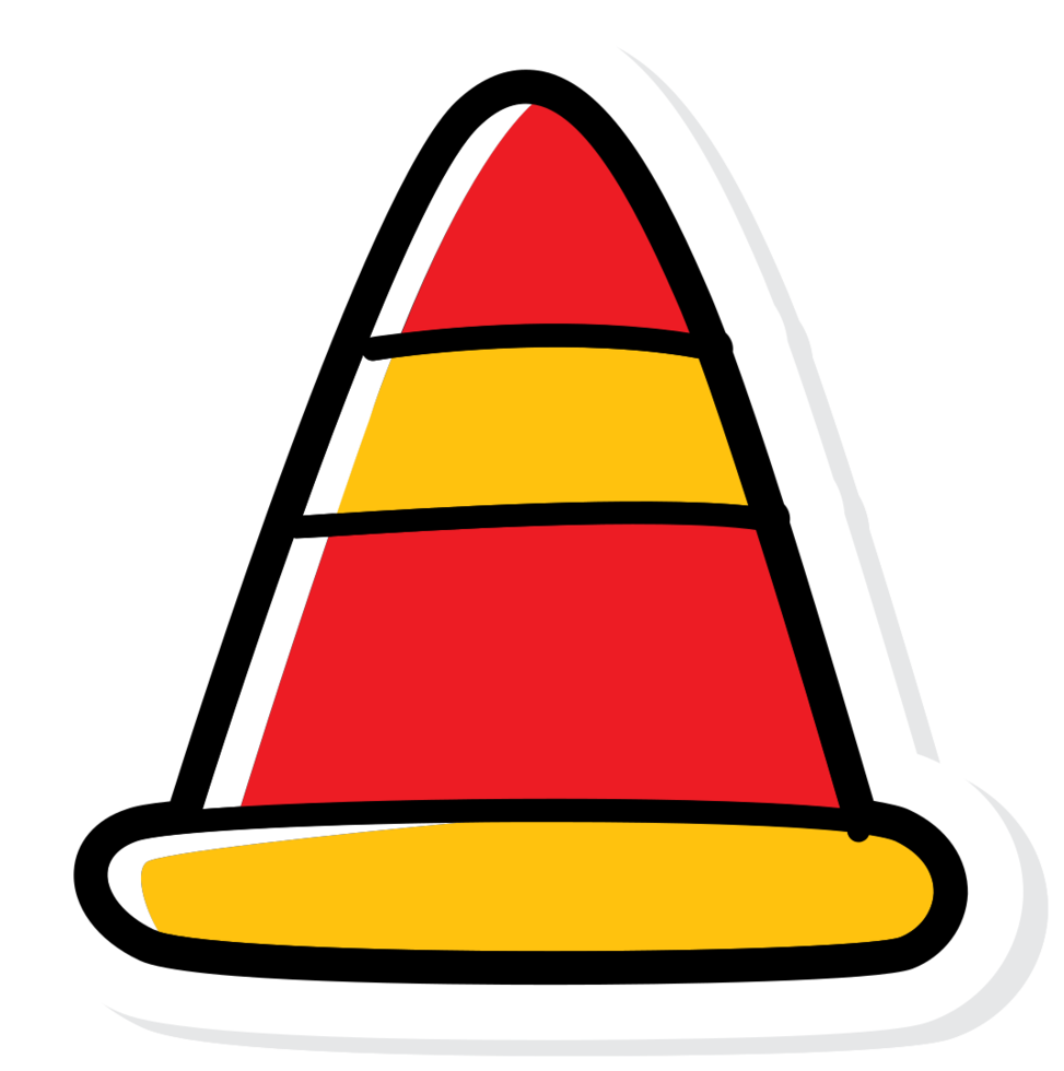 cone de bombeiro png