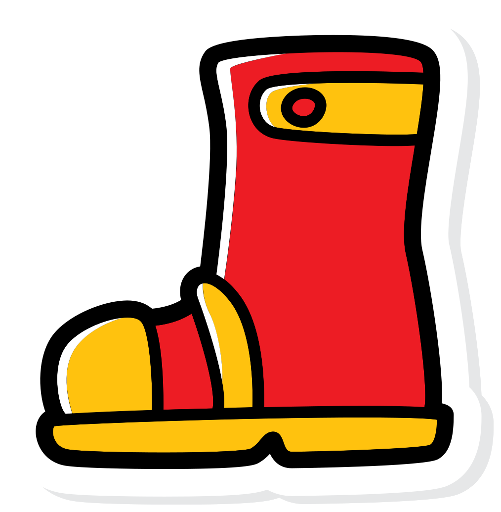 Fire Boot Clipart