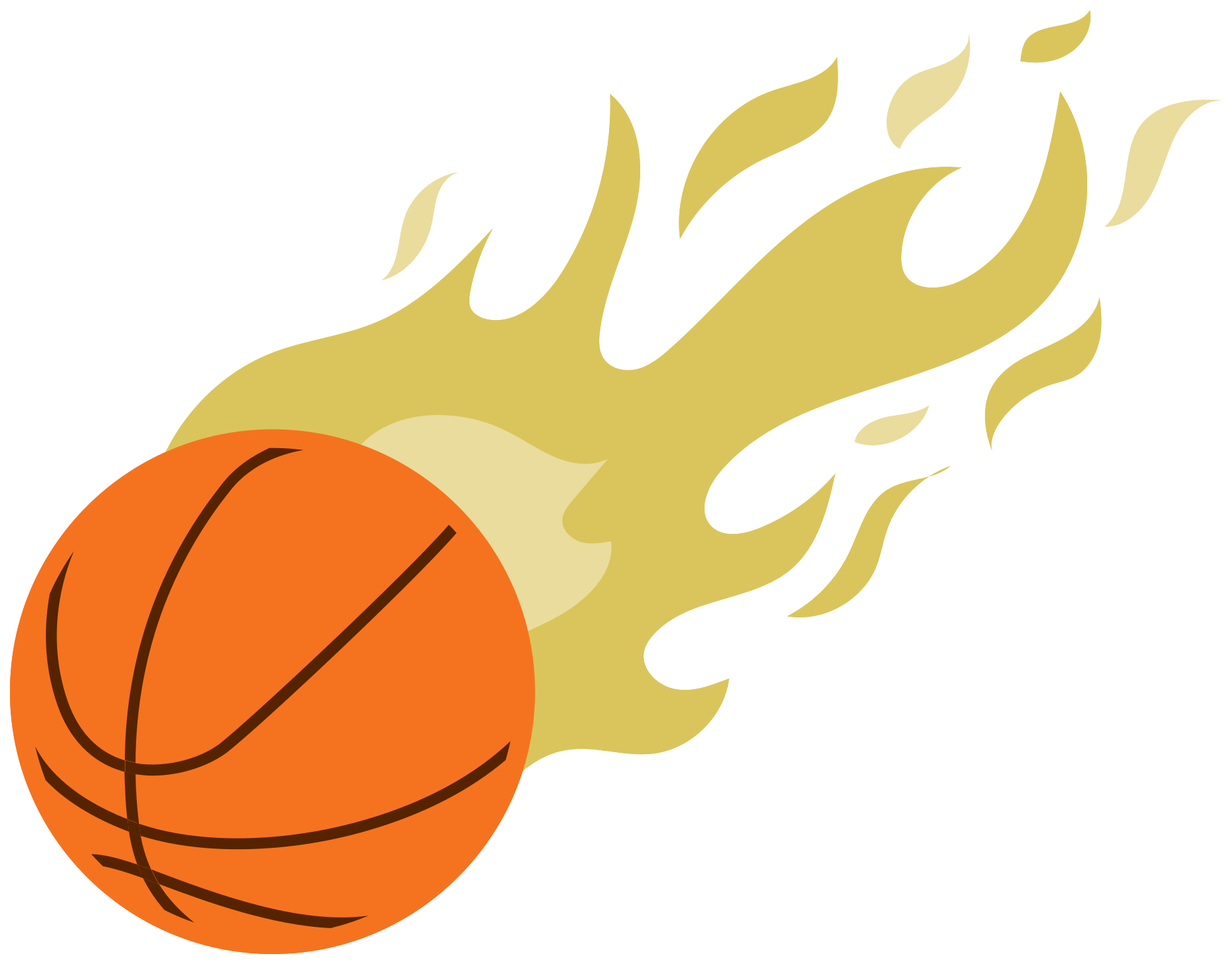 Free basket-ball en feu 1188654 PNG with Transparent Background