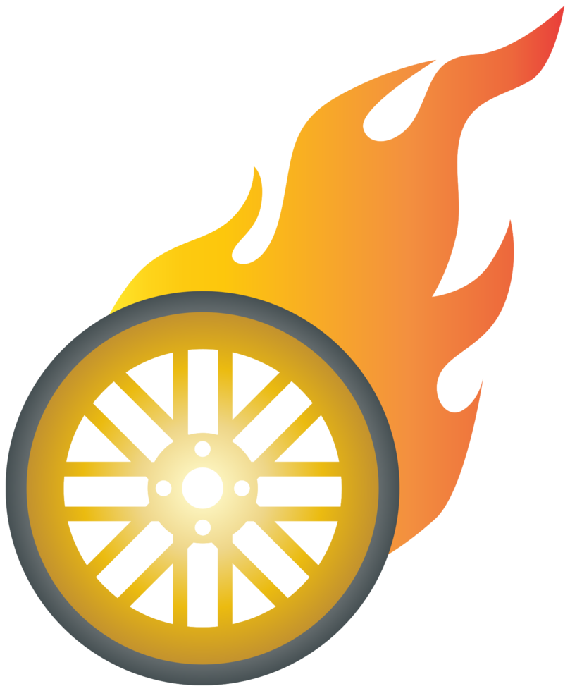 Burn wheel png