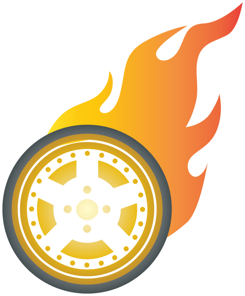 Burn wheel png