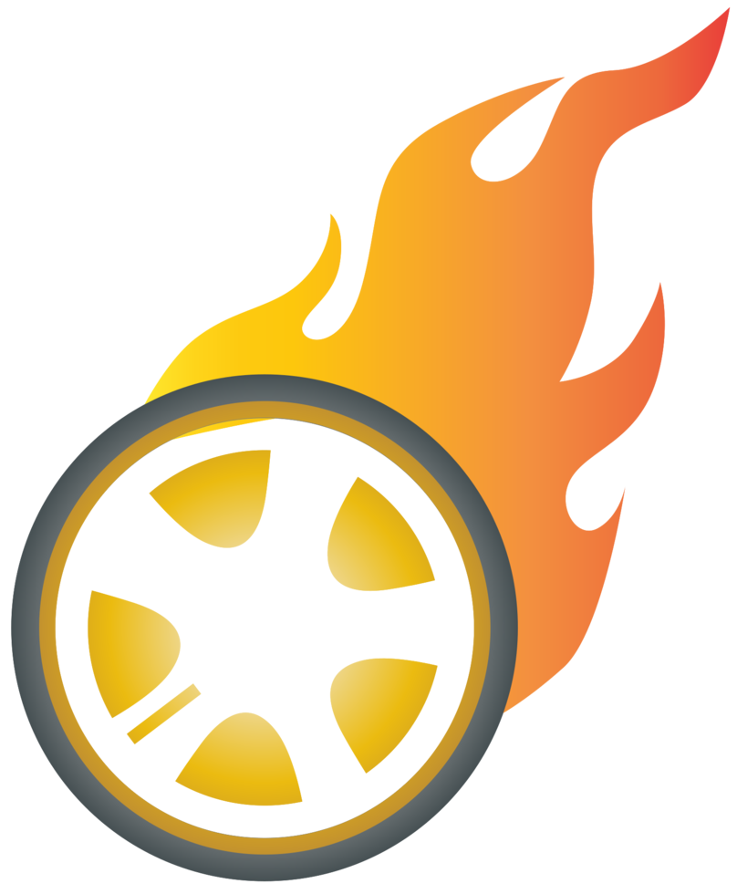 Burn wheel png